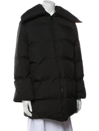 Pre-owned By Malene Birger Down Coat W/ Tags In Black