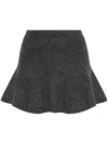 By Malene Birger Rib Knitted Skirt In Grau