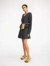 By Malene Birger Dox Mini Skirt In Grey Melange