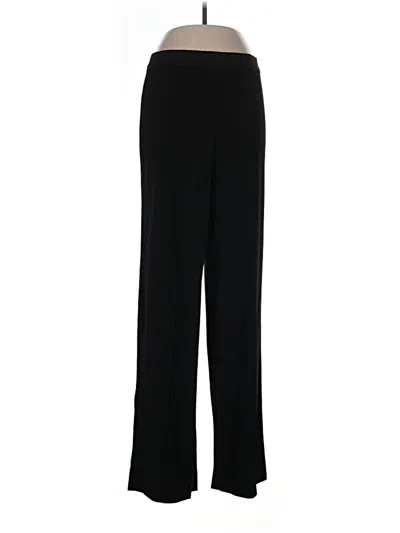 Pre-owned By Malene Birger Dress Pants In Black
