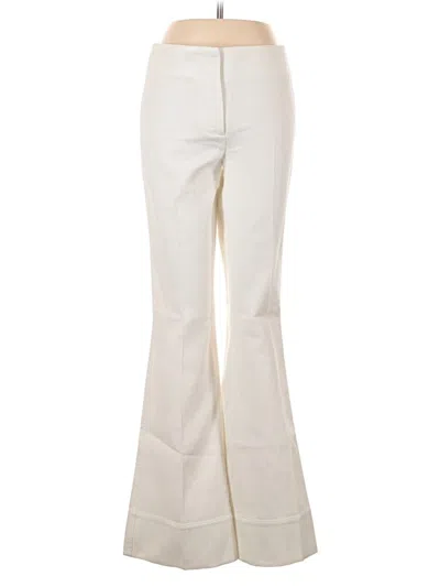 Pre-owned By Malene Birger Dress Pants In Ivory