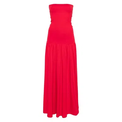 By Malene Birger Marciella Maxi Dress In Red