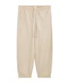 By Malene Birger Elastic Waist Casual Pants In Cement