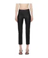 By Malene Birger Elastic Waist Leather Pants