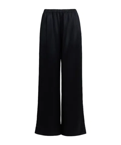 By Malene Birger Elastic Waistband Casual Pants In Black