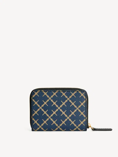 By Malene Birger Elia Printed Coin Purse In Blue