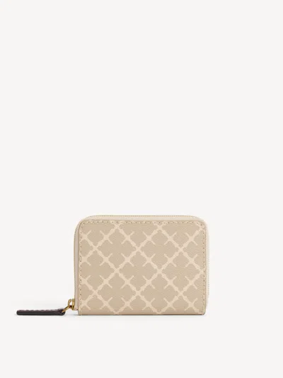 By Malene Birger Elia Printed Coin Purse In Feather