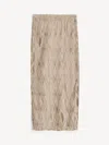 By Malene Birger Elisas Maxi Skirt In Gray