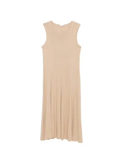 By Malene Birger Eliya Sleeveless Cotton Maxi Dress In Neutral