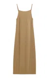 By Malene Birger Ellionore Knit Maxi Dress In Light Brown