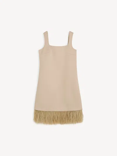 By Malene Birger Elva Mini Dress In Neutral