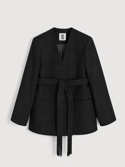 By Malene Birger Emma Wool Blazer In Black