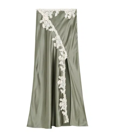 By Malene Birger Erika Maxi Skirt In Green