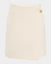 By Malene Birger Esma Wrap-front Mini Skirt