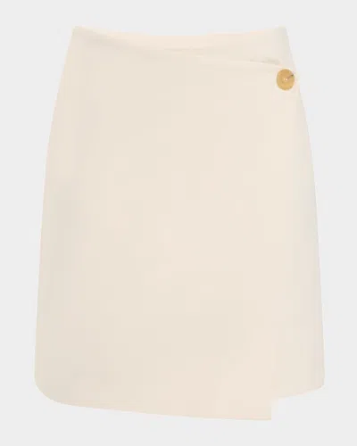 By Malene Birger Esma Wrap-front Mini Skirt