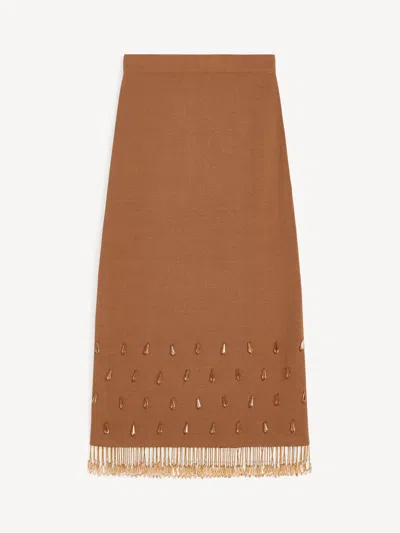 By Malene Birger Estilla Maxi Skirt In Brown
