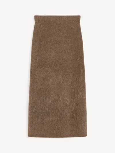 By Malene Birger Estille Midi Skirt In Brown