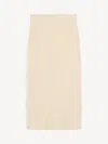 By Malene Birger Estille Midi Skirt In Neutral