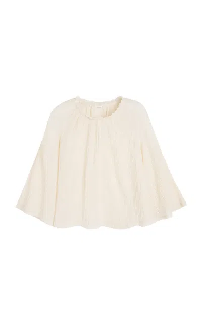 By Malene Birger Eva Top In Off-white