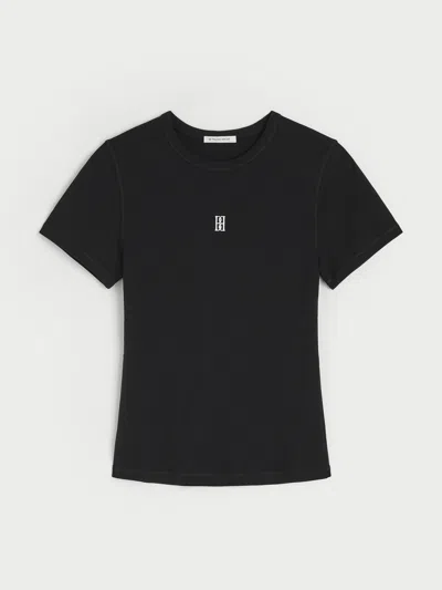 By Malene Birger Exclusive: Alicia Organic Cotton T-shirt In Black