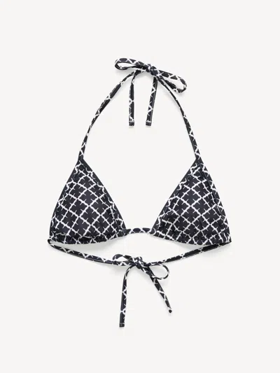 By Malene Birger Exclusive: Astra Triangle Bikini Top In Black