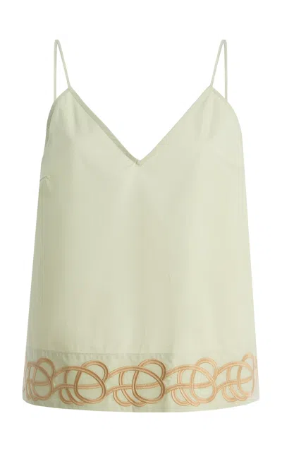 By Malene Birger Exclusive Jennie Cotton Top In Neutral