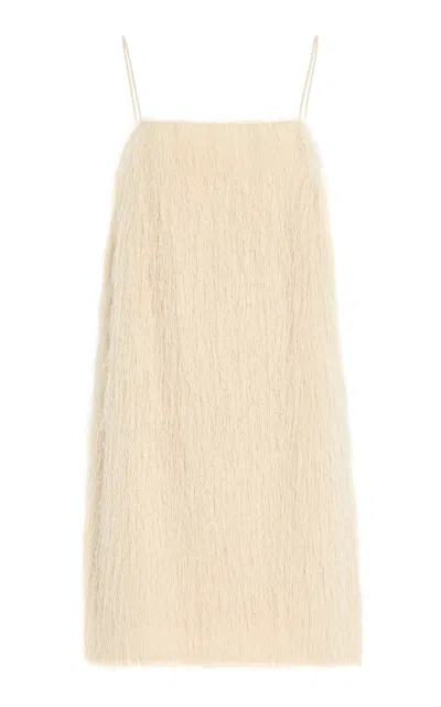 By Malene Birger Exclusive Ledo Mini Dress In Ivory