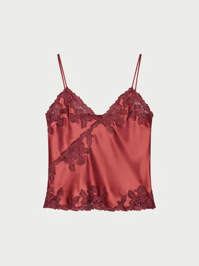 By Malene Birger Exclusive: Madeleine Satin Top In Pink