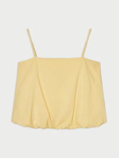 By Malene Birger Exclusive: Mia Voile Organic Cotton Top In Brown