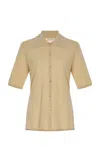By Malene Birger Exclusive Riviera Dotta Top In Neutral