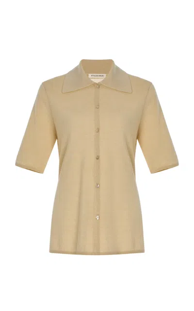 By Malene Birger Exclusive Riviera Dotta Top In Neutral