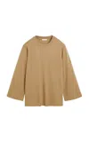 By Malene Birger Fayeh Organic Cotton Top In Brown