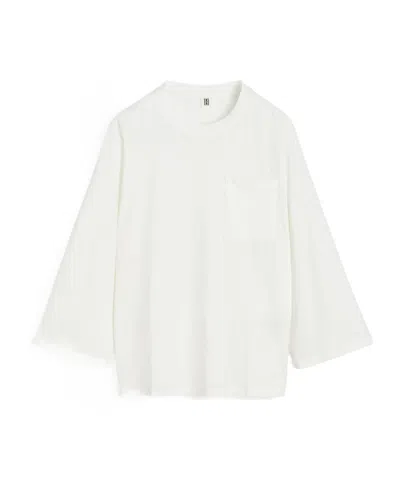 By Malene Birger Fayeh Oversized Longsleeve In White