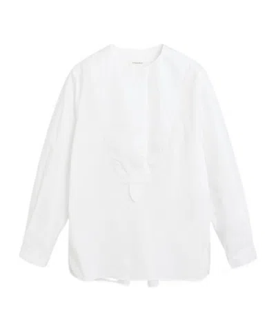 By Malene Birger Fayette Blouse In White