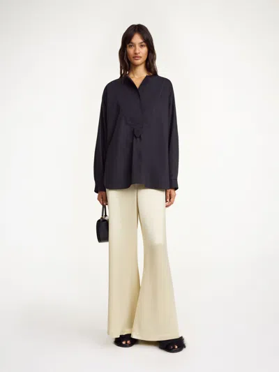 By Malene Birger Fayette Organic Cotton Shirt In Black