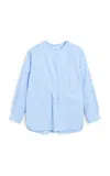 By Malene Birger Fayette Organic Cotton Top In Stripe