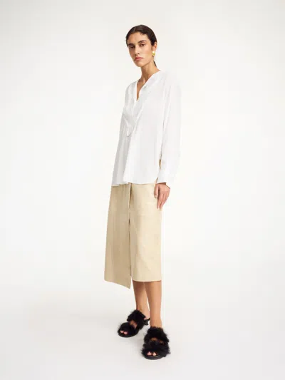 By Malene Birger Fayette Shirt In Pure White