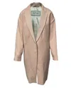 By Malene Birger By. Malene Birger Fiurica Oversized Piqué Coat In Pink Polyester In Pink