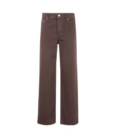 By Malene Birger Five-pockets Trousers In Brown
