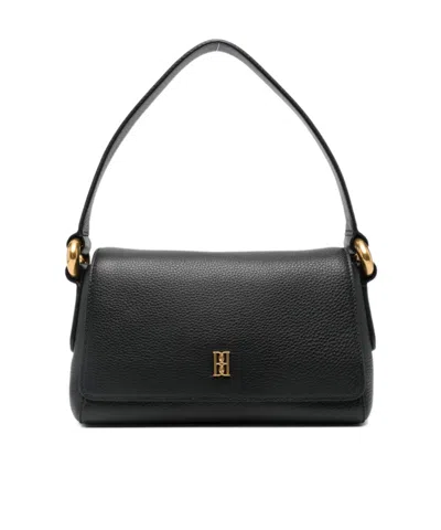 By Malene Birger Flap Shoulder Bag In Black