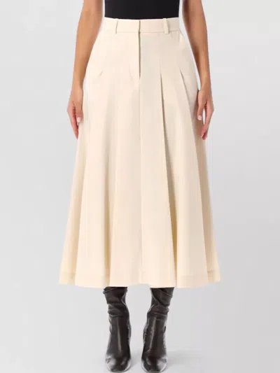 By Malene Birger Flared Trousers In Neutral