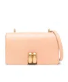 By Malene Birger Noval Leather Shoulder Bag In Nude