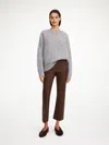 By Malene Birger Florentina Leather Trousers In Chestnut