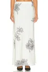 By Malene Birger For Fwrd Boshan Skirt In White