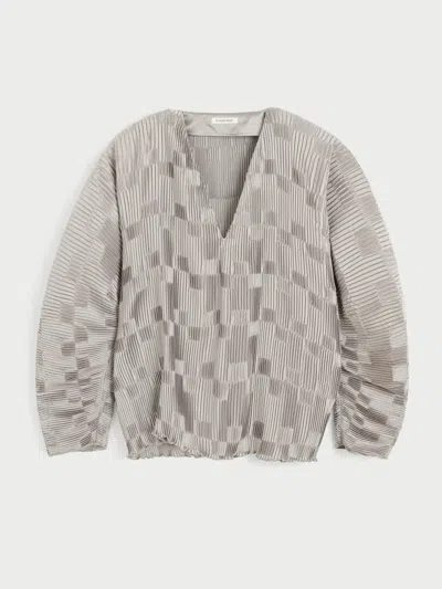 By Malene Birger Franca Blouse In Paloma Grey