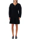 By Malene Birger Black Francesa Mini Dress