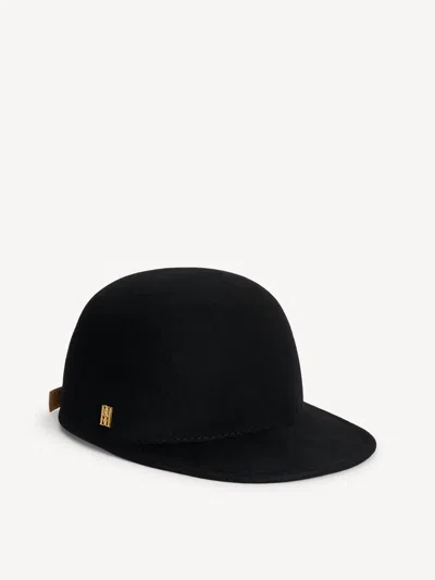 By Malene Birger Fridie Wool Cap In Black