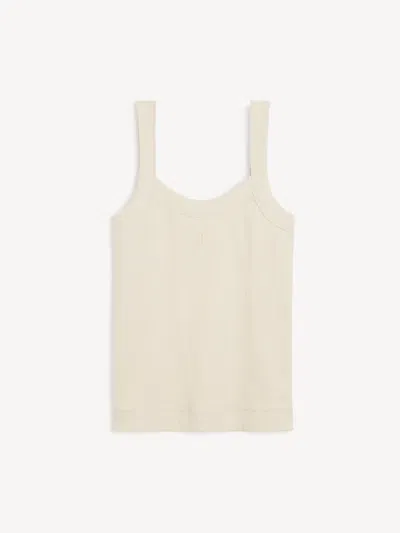 By Malene Birger Frillio Top In Oyster Gray
