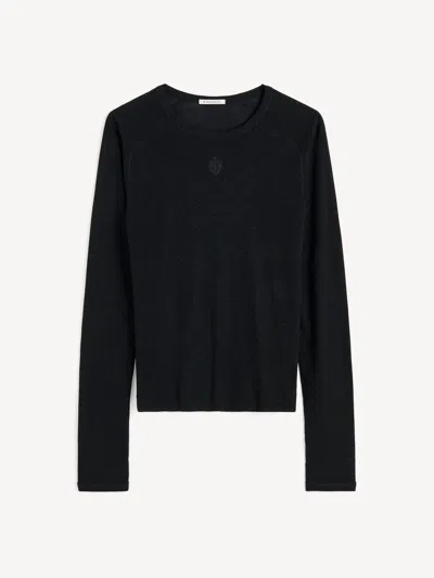 By Malene Birger Fritha Long-sleeved T-shirt In Black