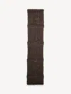 By Malene Birger Gam Scarf In Brown